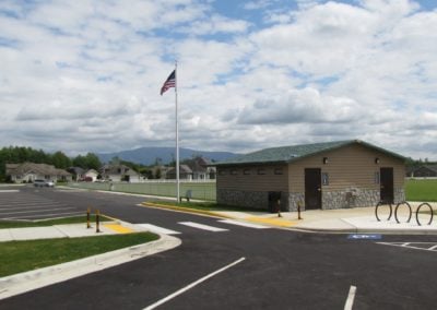 BENDER FIELD PARKING & RESTROOM